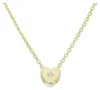 Collier Gold 333 Zirkonia Herz JL39-05-0896 JuwelmaLux 45 Produktbild-Vorschau 1
