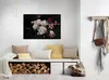 Blumen Leinwandbild Weiß Schwarz 90x60 DD120255 Wohnzimmer Produktbild-Vorschau 7