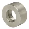 A close-up, studio shot of a single metal nut. Anteprima dell’immagine prodotto