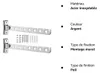 Two wall-mounted foldable drying racks with screws and wall plugs. Produktbild-Vorschau