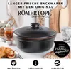 Römertopf Brottopf Rund Ø 30cm - Brotkasten Schwarz aus Produktbild-Vorschau 2