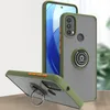 Moto E20 / E40 Hülle, Ring Halter Ständer Matte Transluzent Produktbild-Vorschau 1