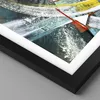 Gerahmtes Poster - Schwarzer Rahmen - Abstraktion Graffiti Produktbild-Vorschau 2