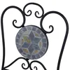 set di sedute a mosaico 3 pezzi mobili da giardino bistrot Anteprima dell’immagine prodotto 3