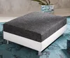 DELIFE Hocker Clovis B98 x T83 Weiss Schwarz Modul Produktbild-Vorschau 2