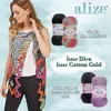 Alize 1x, pelote de 100g, fil de coton "Gold Batik", Voir les images du produit 5