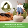 Green Bean® Indoor Sitzsack "Scoop" 90x110cm mit EPS Perlen Produktbild-Vorschau 6