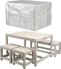 A children's outdoor seating set with a protective cover shown above it. Anteprima dell’immagine prodotto
