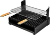 Barbecue au charbon de bois réglable en 3 hauteurs GRILLOIR Voir les images du produit 1