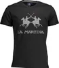 LA MARTINA Herren T-Shirt Schwarz Produktbild-Vorschau 1