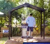 Palram - Canopia Aluminium Grillpavillon Austin BBQ 2400 Produktbild-Vorschau 3