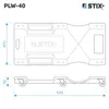 STIX dílenská lavice 40 PLW-40, 150 kg dílenská pojízdná Náhled obrázku produktu 9