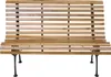 Gartenbank HWC-F97, Sitzbank Parkbank Holzbank, 2-Sitzer Produktbild-Vorschau 8