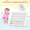 COSTWAY Kinderregal mit 5 Fächern, Bücherregal für Kinder, Produktbild-Vorschau 3