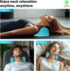 Nackenmassagegerät, Nackenstrecker, tragbare Nackenkissen Produktbild-Vorschau 4