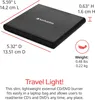 Verbatim Graveur de CD/DVD externe slimline Voir les images du produit 11