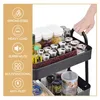 TOPCHANCES 3-patrový úložný vozík, kuchyňský vozík s Náhled obrázku produktu 6