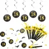 Oblique Unique 18. Geburtstag Party Feier Deko Set - Tröten Produktbild-Vorschau 1