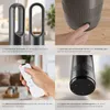 Ventilateur colonne POLAR avec oscillation à 80° - gris Voir les images du produit 5