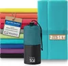 Blumtal Mikrofaser Handtuch – 2er Set: 80 x 40cm - leicht, Produktbild-Vorschau 1