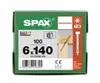 SPAX® 1211010601405 SPAX® Wkręty do drewna T30 z łbem Podgląd zdjęcia produktu 22