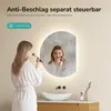 EMKE Badspiegel mit Beleuchtung, Antibeschlag 3 Lichtfarben Produktbild-Vorschau 3