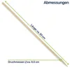 Bambus Splittstäbe 30 cm – Pflanzstäbe Rankhilfe für Garten Produktbild-Vorschau 7