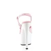 ADORE-709 Damen Sandale von Pleaser, Rosa Weiß , EU 39, US Produktbild-Vorschau 4