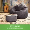 Green Bean® Sitzhocker "Home Linen" 45x25cm mit EPS Perlen Produktbild-Vorschau 8