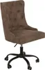 Bürostuhl VICTORIAN 49-57cm Mikrofaser braun im Produktbild-Vorschau 1