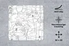MuchoWow® Mauspad Mousepad Fische - Muster - Schwarz und Produktbild-Vorschau 2