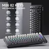Angriffshai M86 Dichtung Mechanische Tastatur, 75% TRI-Mode Produktbild-Vorschau 2
