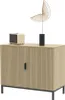 Kommode  Vicco Lennox Eiche 80 x 69 cm mit 2 Türen, Model Produktbild-Vorschau 7