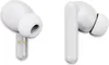 Two white wireless earbuds are shown against a white background. Náhled obrázku produktu
