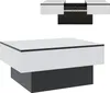 Ausziehbarer Couchtisch 'Lens' mit Stauraum 80 x 60 x 36 cm Produktbild-Vorschau 3