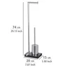 WENKO Stand WC Garnitur Klo Toiletten Bürsten Bürstenhalter Produktbild-Vorschau 5