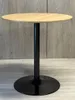 Okrúhly jedálenský stôl VICTORY 70 cm - svetlý drevený dym, Náhľad obrázku produktu 3