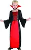 Halloweenský kostým upíra pro dívky M 7-9 let (120-130 cm) Náhled obrázku produktu 6