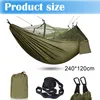 Hängematte Outdoor Hängematte mit Moskitonetz - 260 x 130 Produktbild-Vorschau 5