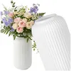 Elegante vaso bianco di grandi dimensioni in stile nordico, Anteprima dell’immagine prodotto 4