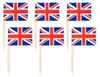 50 Flaggen Deko Picker England Großbritannien Union Jack Produktbild-Vorschau 1