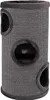 A cylindrical cat scratching tower with multiple openings and soft trim. Produktbild-Vorschau