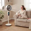 COSTWAY Standventilator mit Fernbedienung, Bodenventilator Produktbild-Vorschau 2
