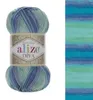 Filato DIVA BATIK - 100g / 350 m - Blu, turchese Anteprima dell’immagine prodotto 3