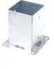 Aqbau® Aufschraubhülse 100x100 mm Pfostenträger Produktbild-Vorschau 1