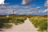 ARTland Poster Strandweg zum Leuchtturm - Insel Amrum Produktbild-Vorschau 1