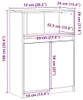 vidaXL Sideboard mit LED Weiß 72x34x100 cm Holzwerkstoff Produktbild-Vorschau 8
