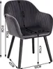 WOLTU 6X Esszimmerstühle Küchenstuhl Wohnzimmerstuhl Design Produktbild-Vorschau 7