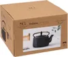 Konvice na čaj FLORA, keramická, 1L, černá Náhled obrázku produktu 5