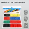 H&S Schrumpfschlauch Set - 532 Stück - Kabel Isolierung & Produktbild-Vorschau 3
